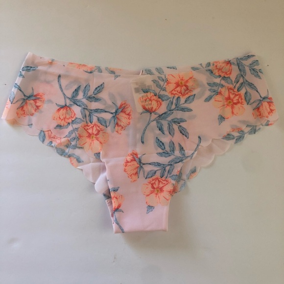 SOLD MEDIUM VS PINK NO-SHOW CHEEKSTER PANTIES - Picture 3 of 7